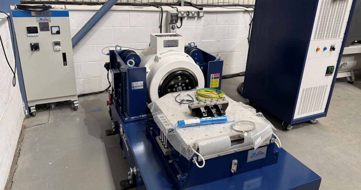 Vibration test system for defence sector client